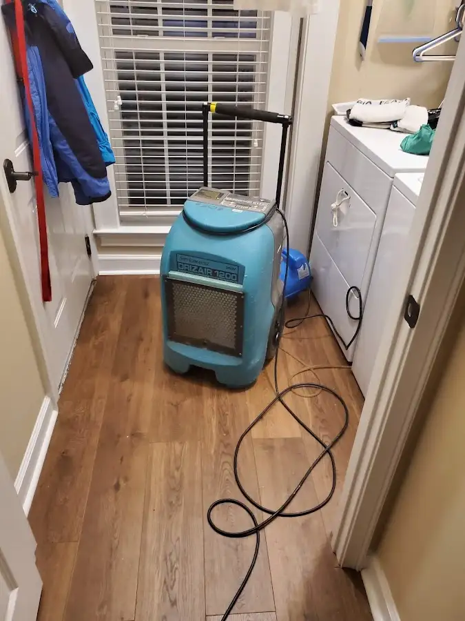 Commercial dehumidifier deployed for Crawl Space Restoration in Point Pleasant Beach